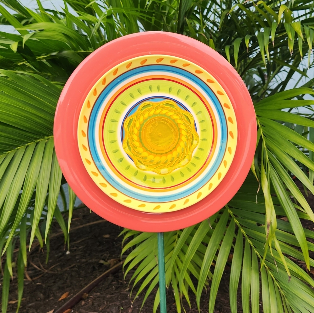 Handcrafted Garden Art Flowers